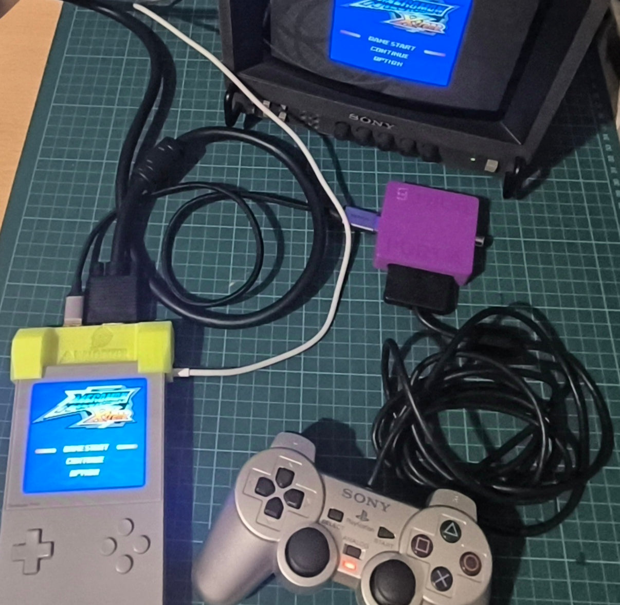 PSX SNAC Adapter (with memory card slot)