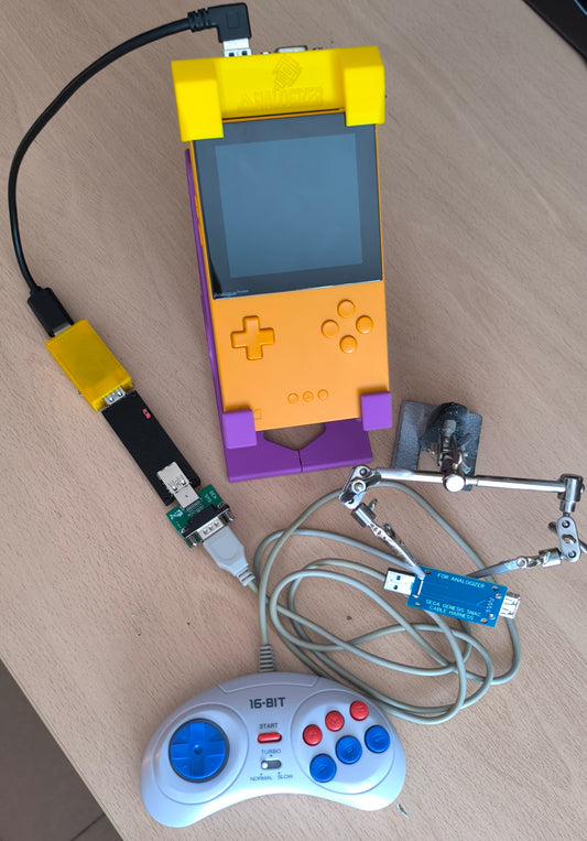Analogizer-FPGA Cable harness for SEGA Genesis game controllers (3 & 6 buttons)