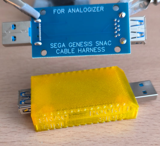 Analogizer-FPGA Cable harness for SEGA Genesis game controllers (3 & 6 buttons)
