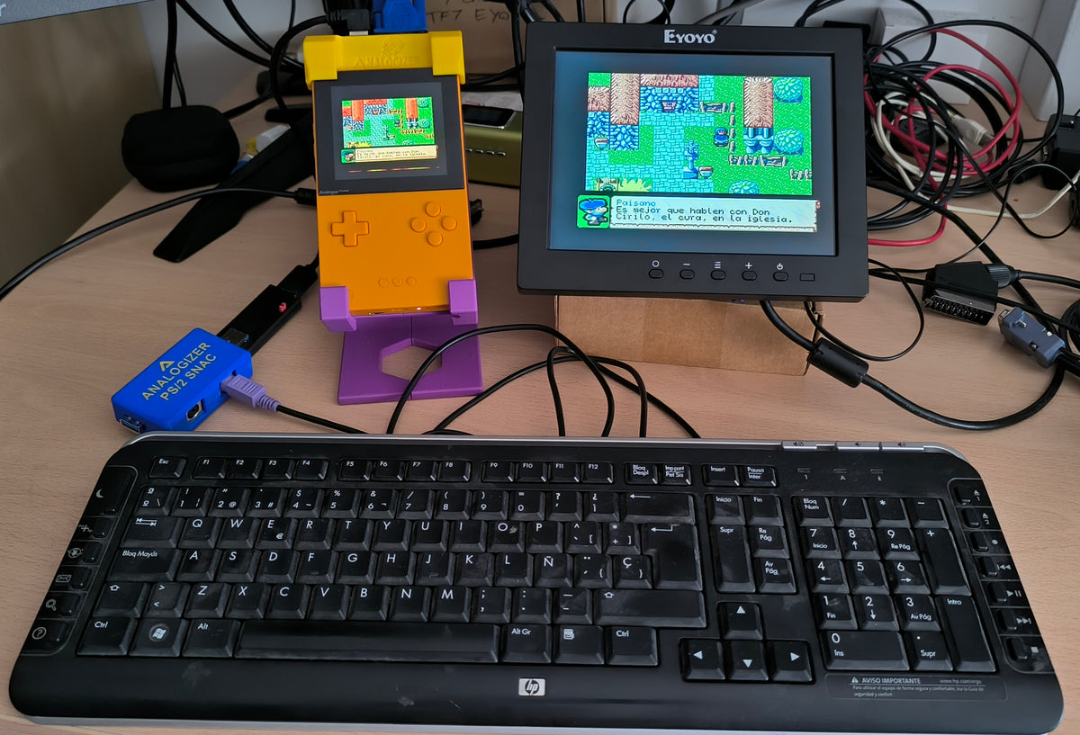 Analogizer-FPGA PS/2 SNAC adapter + SNAC Passthru